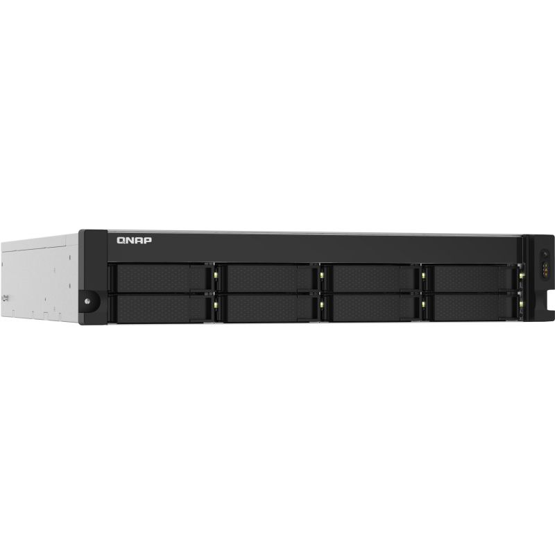 NAS QNAP TS‑832PXU‑4G / 8‑Bay Rackmount / Quad‑Core 1.7GHz / 4GB DDR4 UDIMM RAM / SATA 6Gbps / 250W PSU - Figura 3