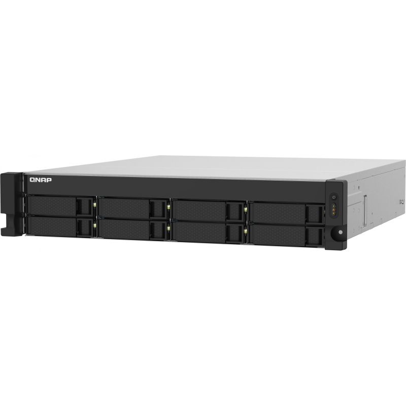 NAS QNAP TS‑832PXU‑4G / 8‑Bay Rackmount / Quad‑Core 1.7GHz / 4GB DDR4 UDIMM RAM / SATA 6Gbps / 250W PSU - Figura 2