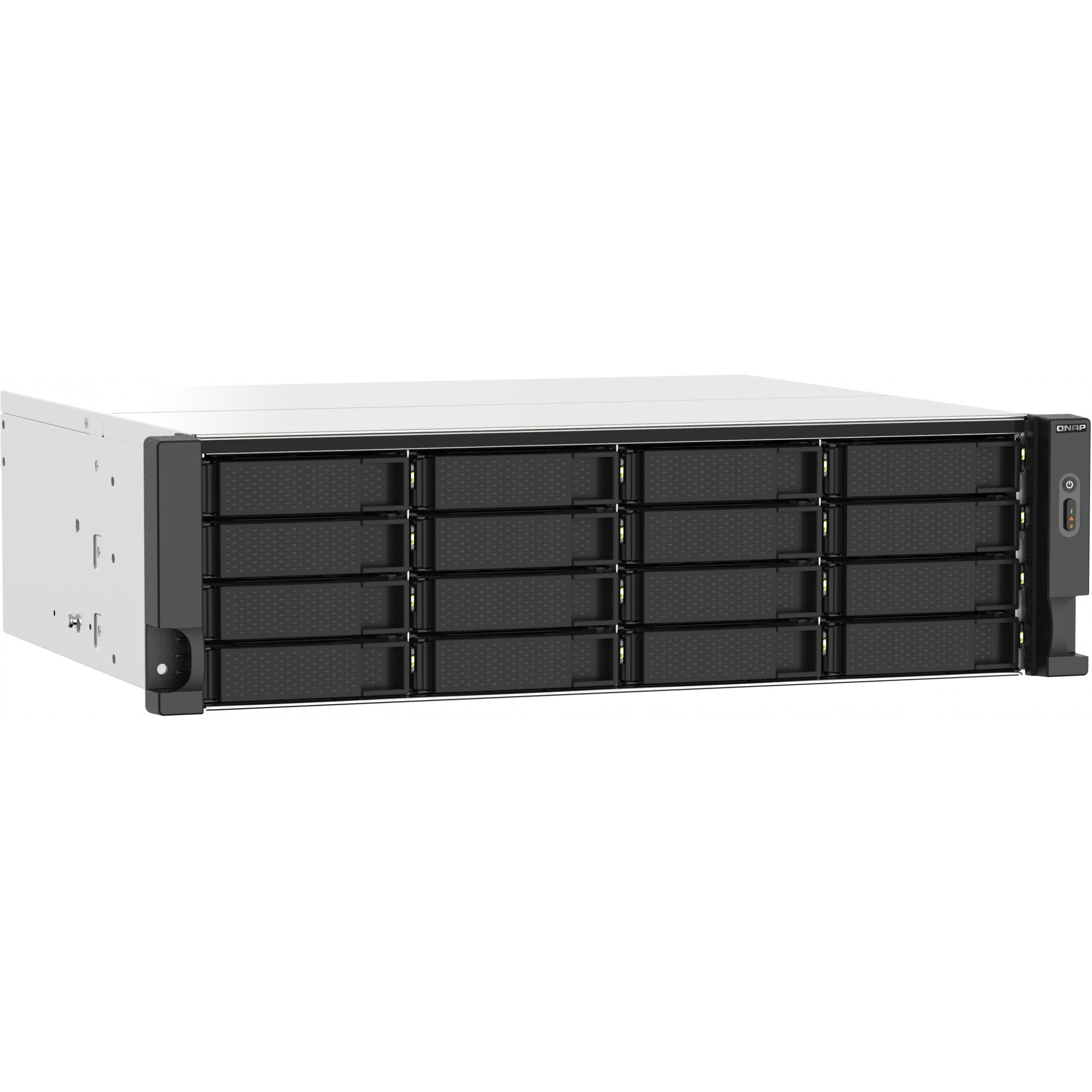 NAS QNAP 16‑Bay Rackmount / AMD Ryzen V1500B (V1000 Series, 4C/8T, 2.2GHz) / 16GB DDR4 / 2x 2.5GbE LAN / optional 10GbE & M.2 - Figura 4