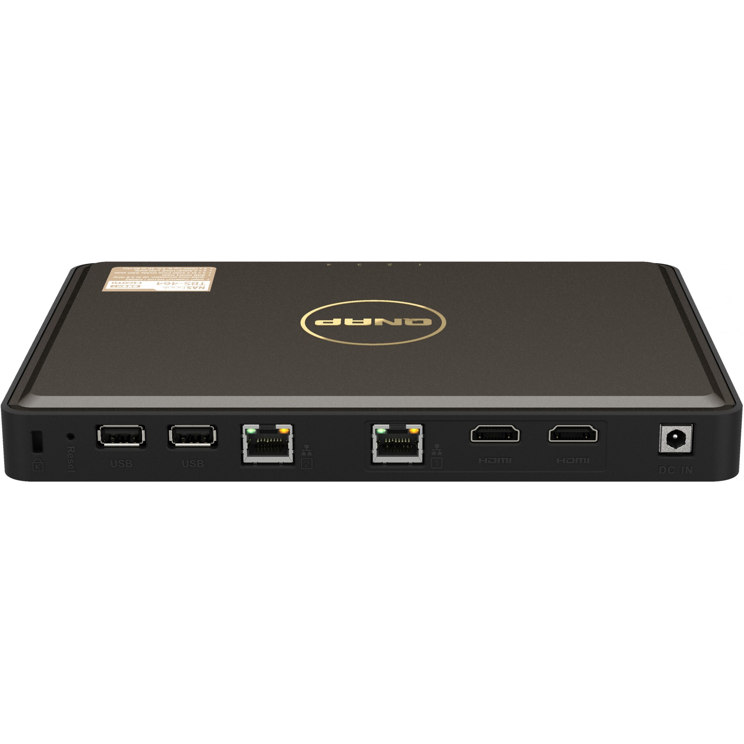 NAS QNAP TBS‑464‑8G 4‑Bay M.2 NVMe / Intel Celeron N5105/N5095 Quad‑Core 1.5GHz (burst 2.9GHz) / 8GB DDR4 - Figura 2