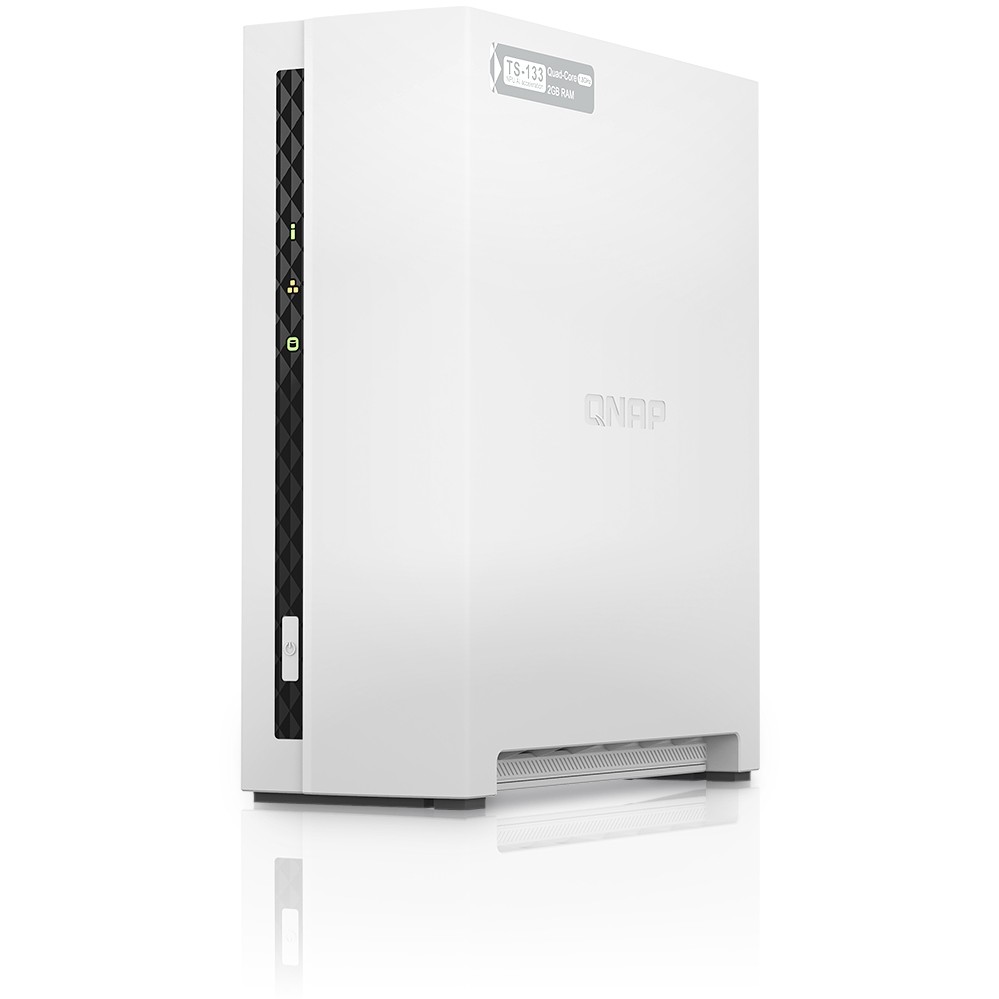 NAS QNAP TS‑133 1‑Bay Desktop / ARM Quad‑Core 1.8GHz / 2GB DDR4 / 1xGbE / USB3.2/USB2.0 - Figura 2