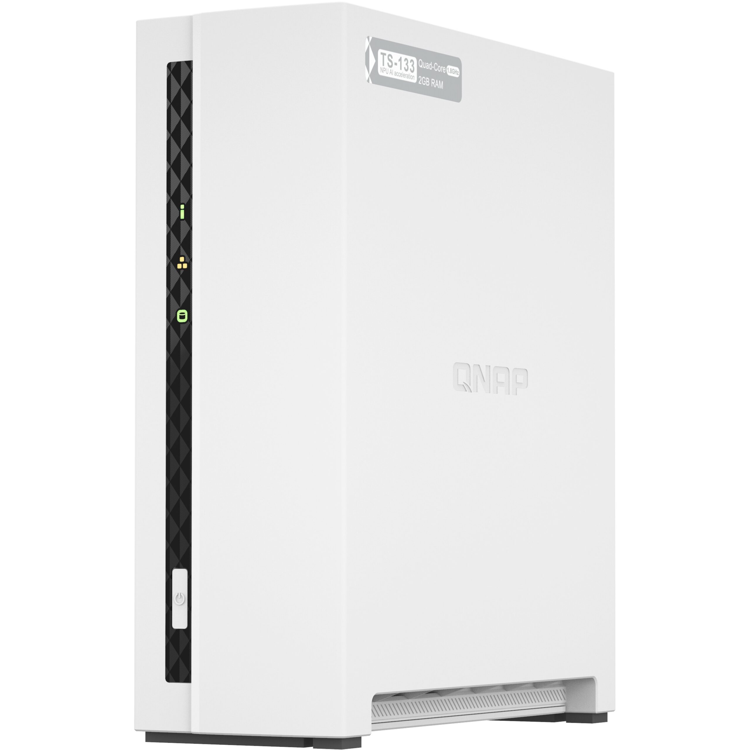 NAS QNAP TS‑133 1‑Bay Desktop / ARM Quad‑Core 1.8GHz / 2GB DDR4 / 1xGbE / USB3.2/USB2.0 - Figura 5