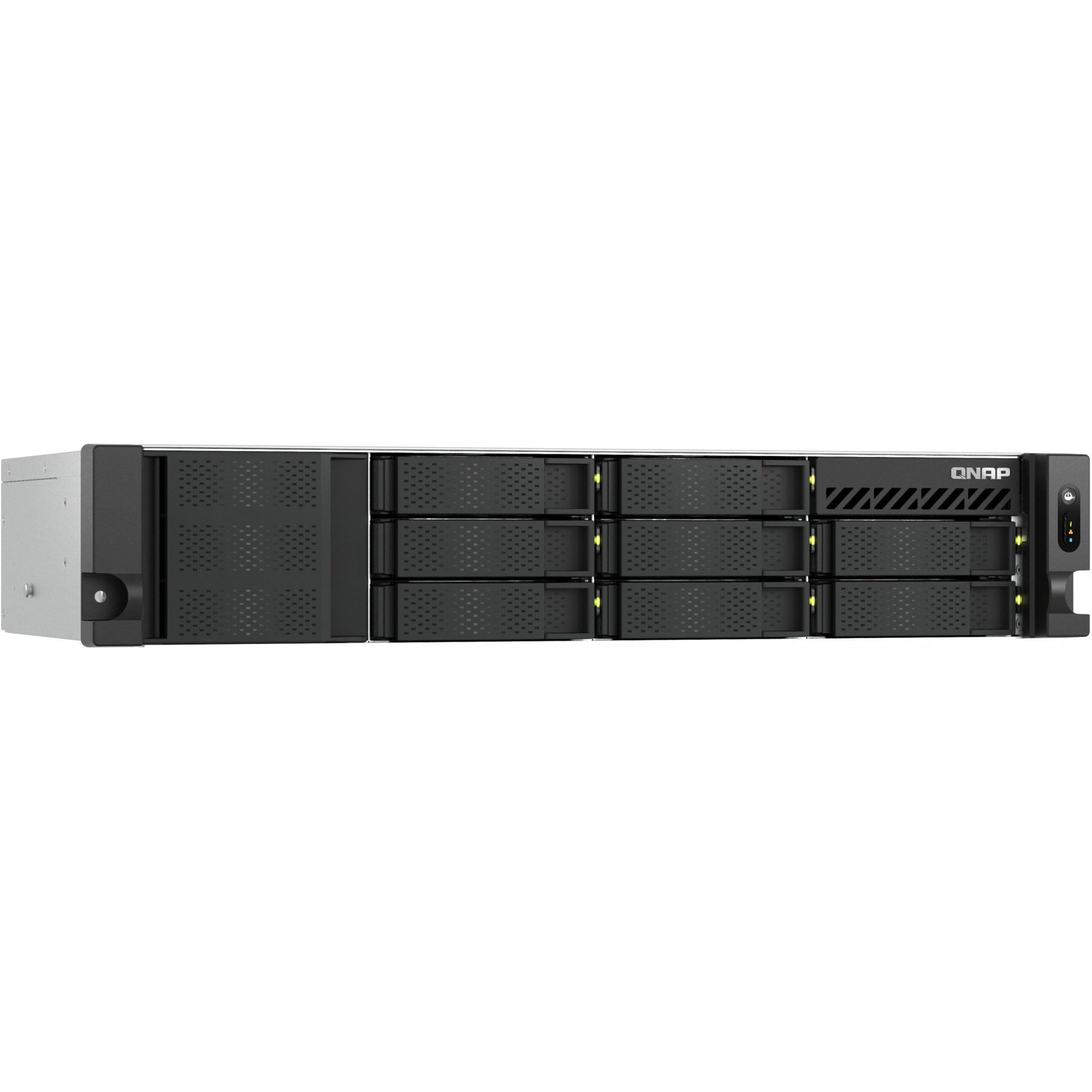 NAS QNAP TS‑855eU‑8G 8‑Bay Short Depth Rackmount / Intel Atom C5125 (8 cores, 2.8GHz) 8GB / 2x 2.5GbE / 2x M.2 2280 / 2x PCIe Gen3 /PSU - Figura 4