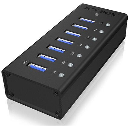 HUB USB 3.0 / 7‑Port / ICY BOX / for Drives – Zezë - Figura 4