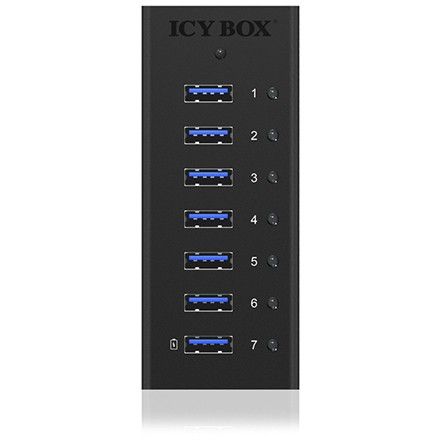 HUB USB 3.0 / 7‑Port / ICY BOX / for Drives – Zezë - Figura 2