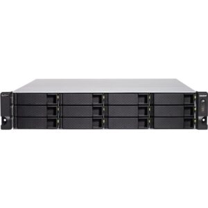 NAS QNAP TS‑h1886XU‑RP‑R2‑D1622‑32G‑RED 12+6 Bay 2U / Intel Xeon D‑1622 (4 cores / 8 threads, 3.2GHz) / 32GB ECC DDR4 / 5‑Year Warranty