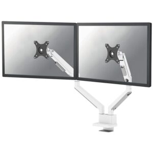 Mbajtëse për Monitor Neomounts DS70-250WH2 për 2 monitorë deri në 81cm 32" 9KG e Bardhë