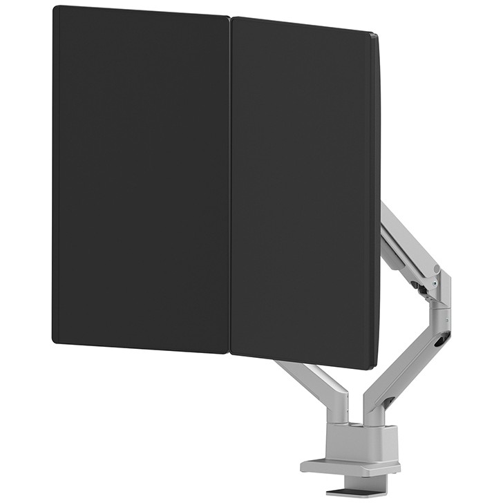 Mbajtëse për Monitor Neomounts DS70-250SL2 Mbajtëse tavoline për 2 Monitore deri në 81cm 32" 9KG Argjend - Figura 3