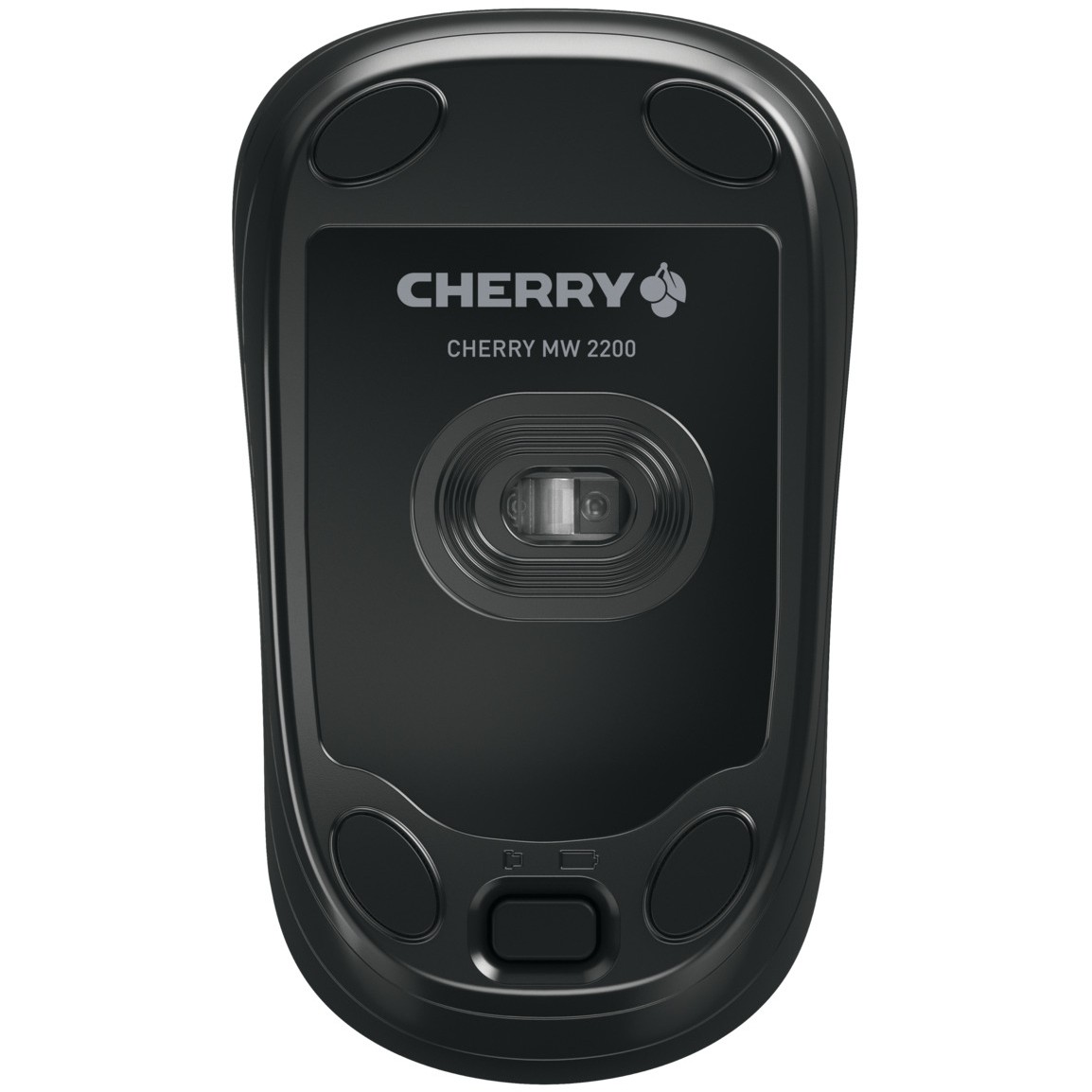 Maus pa kabllo Cherry Mouse MW 2200 Wireless e zezë 1300 dpi. E heshtur. Simetrike - Figura 2