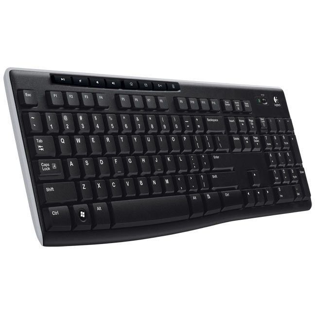 Tastierë pa Kabllo Logitech K270 / Wireless / CH - Zezë - Figura 2