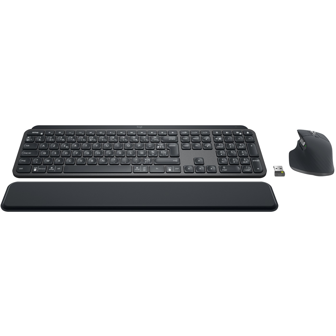 Tastierë pa kabllo Logitech MX Keys for Business Gen / AZERTY – Grafit - Figura 3