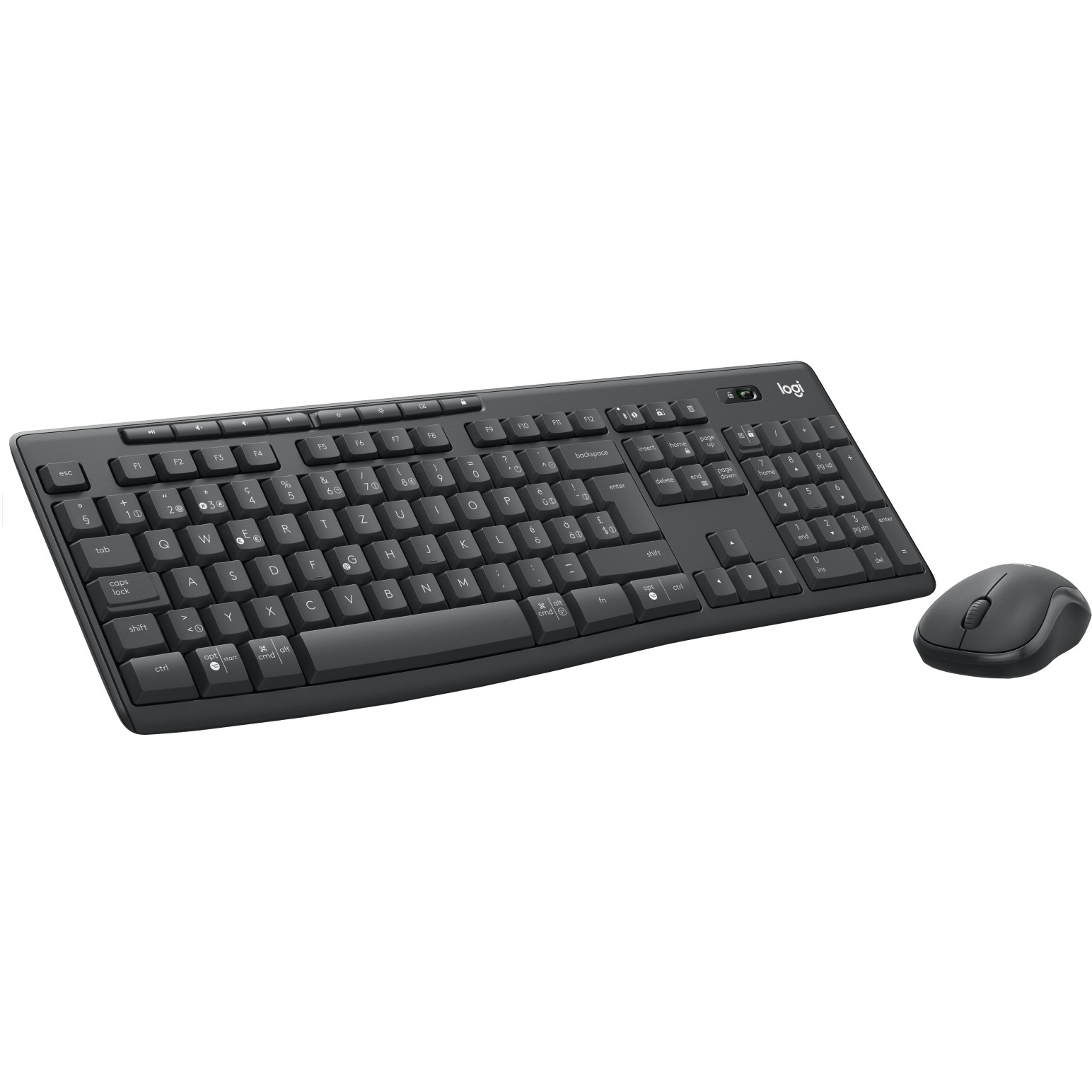 Combo (Tastierë & Maus) Logitech MK370 for Business / Wireless + Bluetooth / CH - Zezë - Figura 4