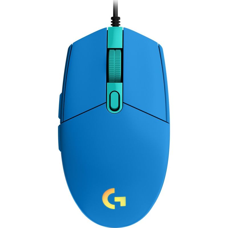 Maus Gaming Logitech G102 Lightsync Wired / 6 Butona - Blu