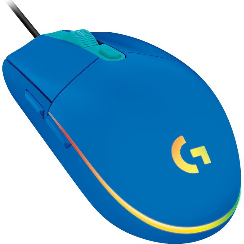 Maus Gaming Logitech G102 Lightsync Wired / 6 Butona - Blu - Figura 2