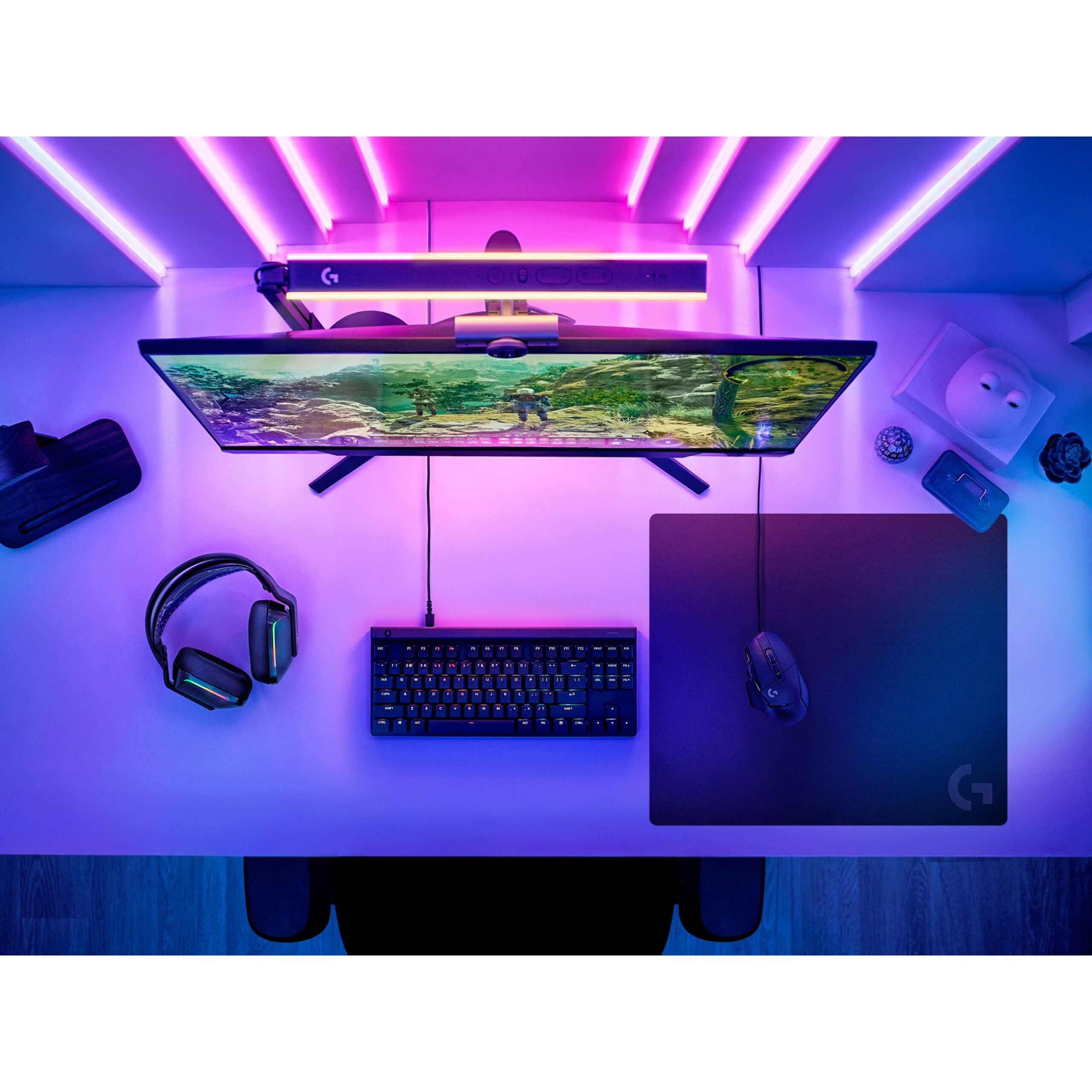 Mauspad Logitech G740 Extra-Thick Cloth Gaming 460x400x5mm – Zezë - Figura 5