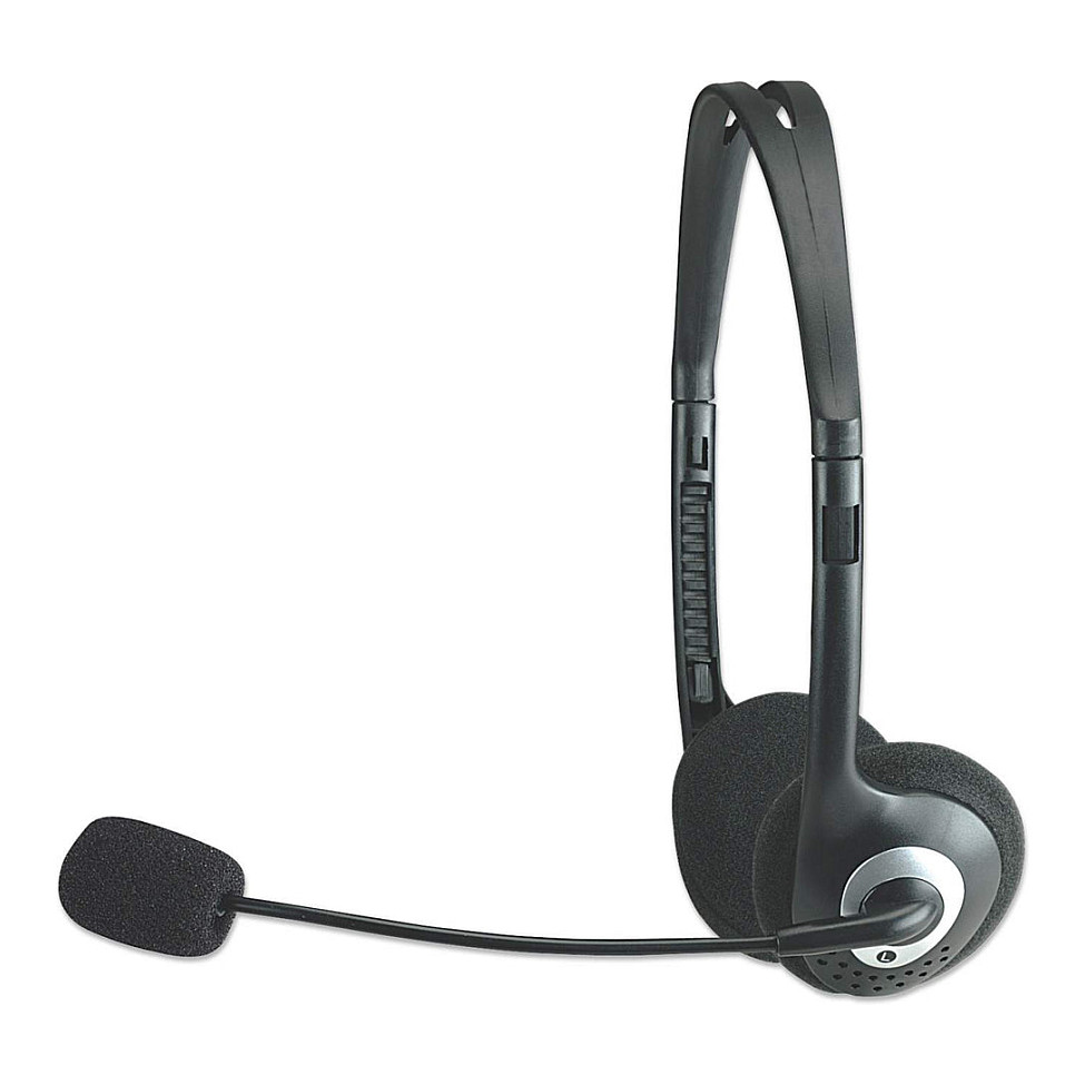 Kufje me kabllo Manhattan Stereo - Zezë - Figura 3