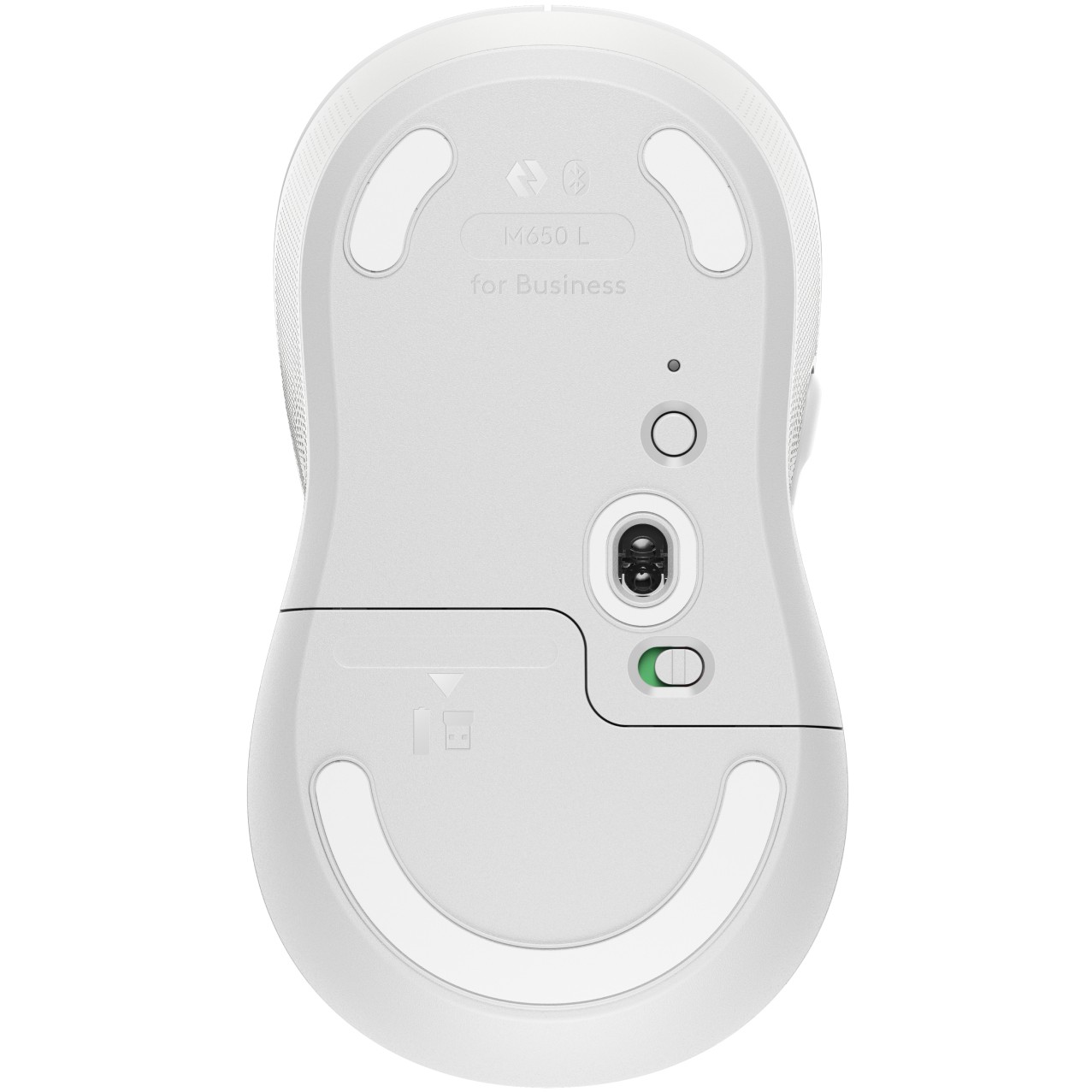 Maus Pa Kabllo Logitech Signature M650 L for Business - Bardhë - Figura 5