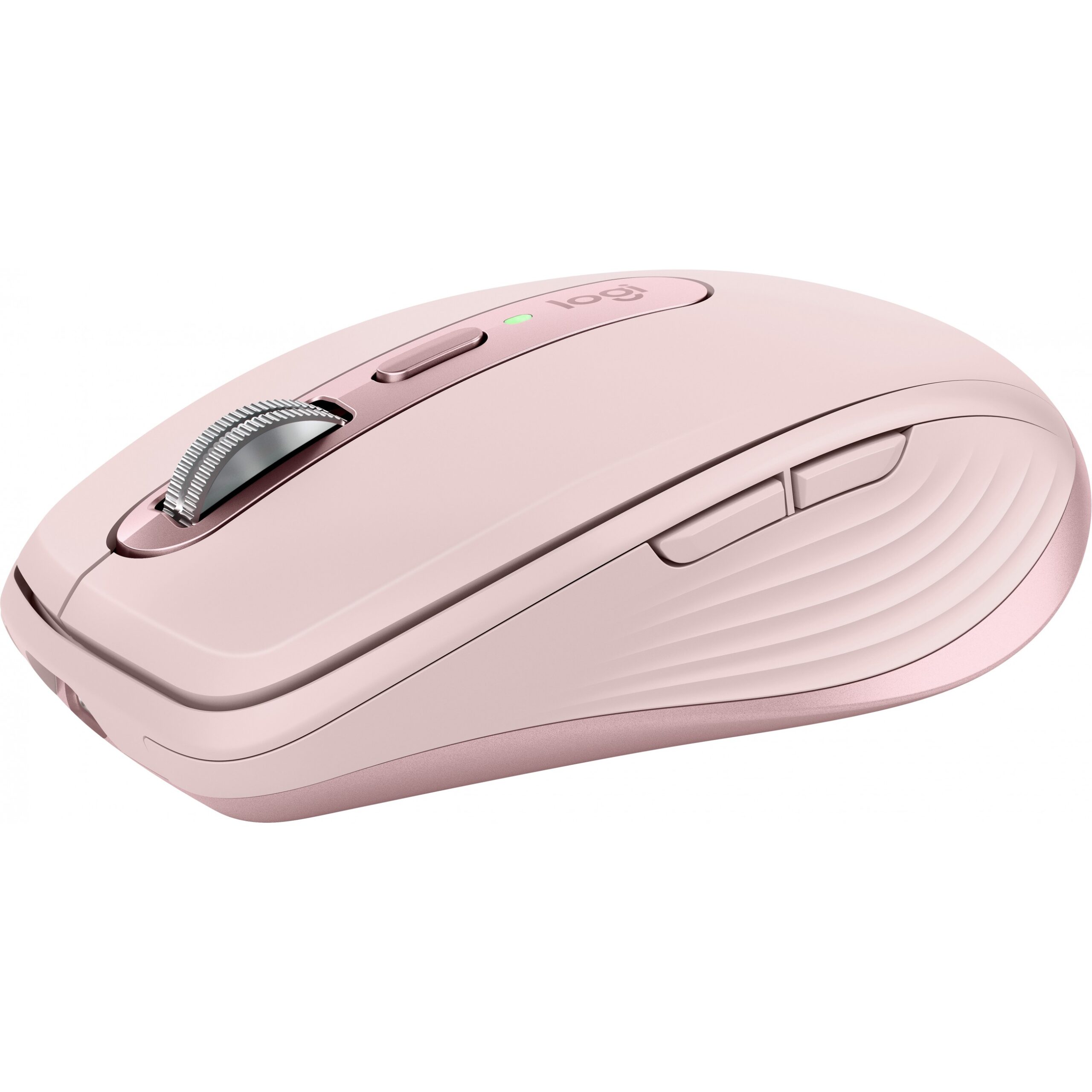 Maus pa kabllo Logitech MX Anywhere 3S Maus optik 6 butona pa tel Bluetooth ngjyrë rozë