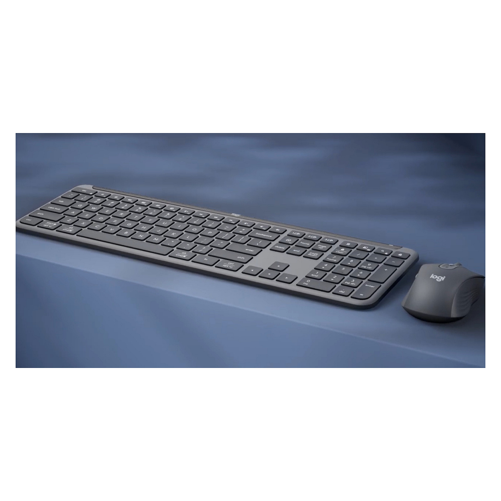 Combo (Tastierë & Maus) Logitech Signature Slim Combo MK950 for Business / Wireless / AZERTY / French Language – Grafit - Figura 2