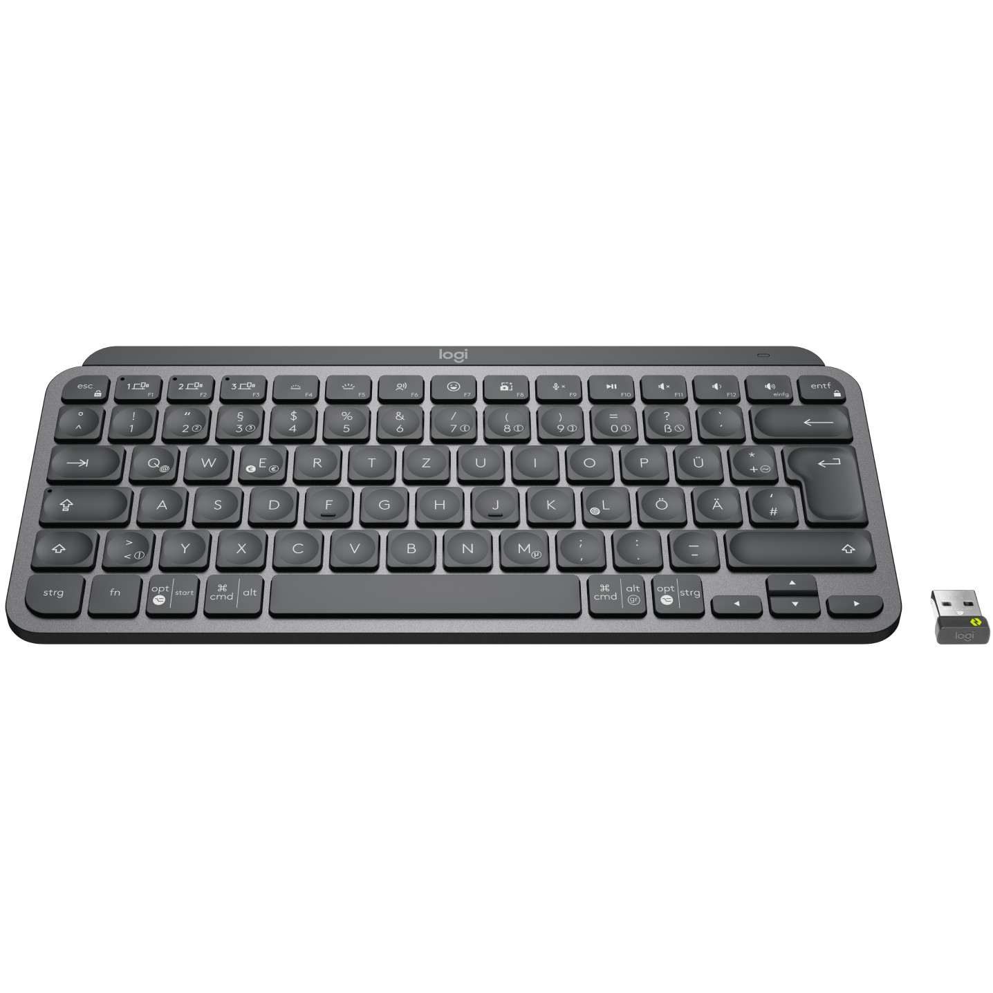 Tastierë Pa kabllo Logitech MX Keys Mini for Business / QWERTZ – Grafit - Figura 2