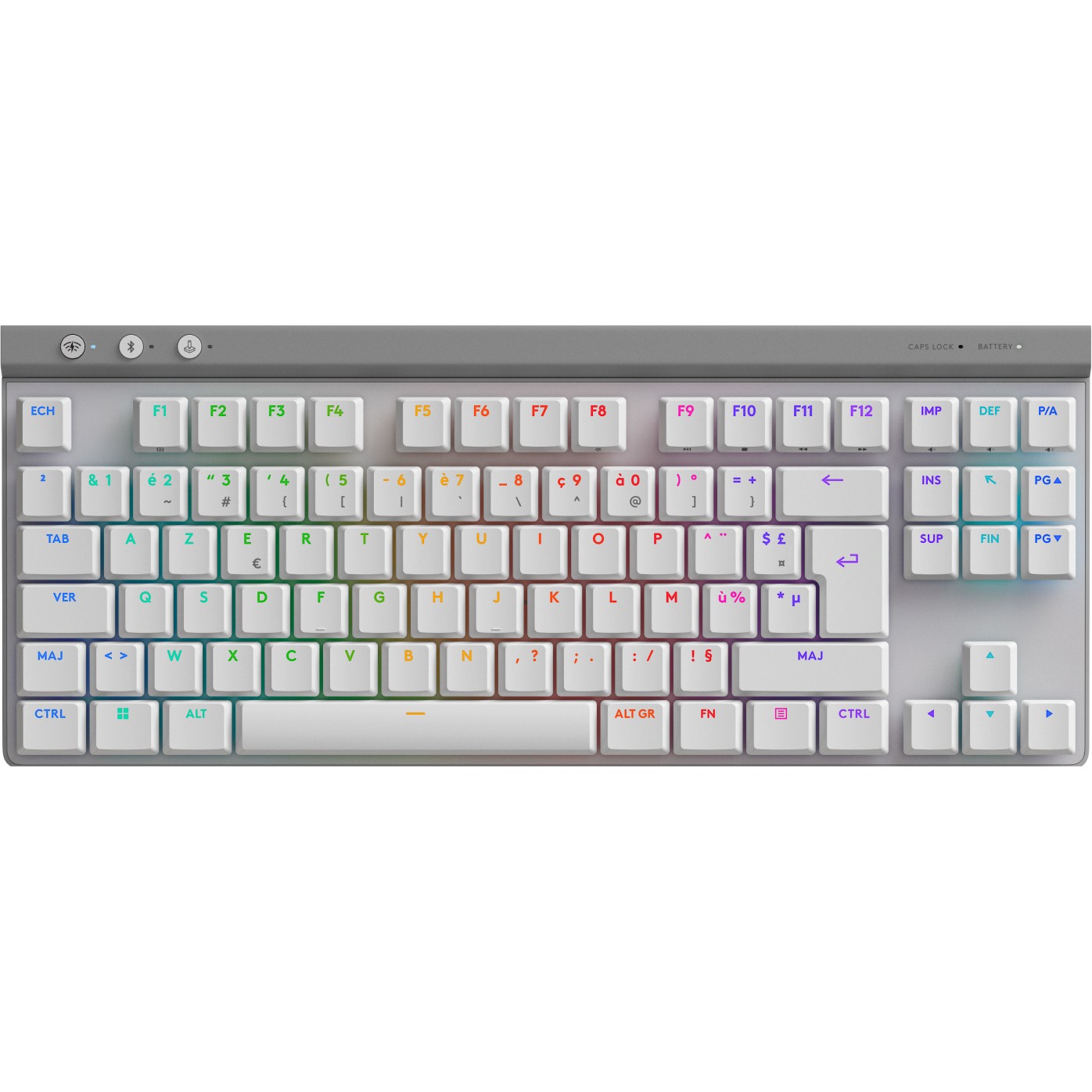 Tastierë Logitech G515 LIGHTSPEED TKL White