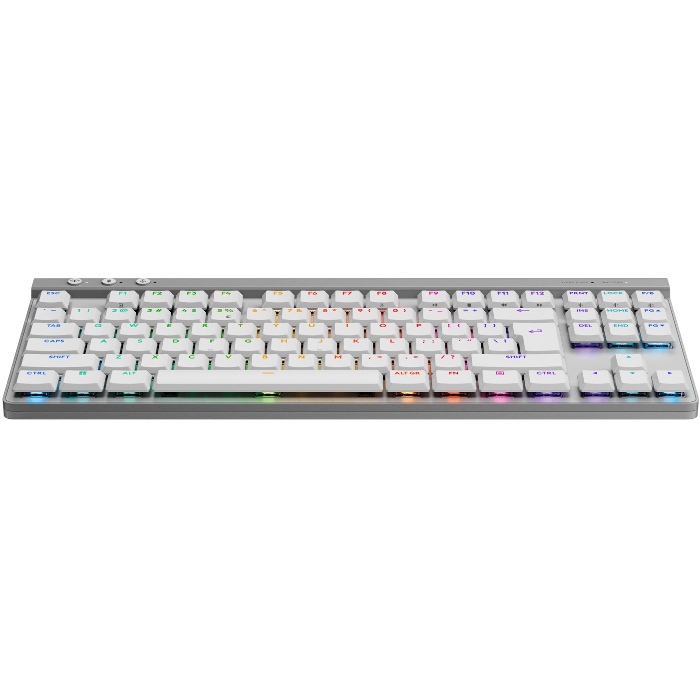 Tastierë Gaming Logitech G515 LIGHTSPEED TKL / US Layout / QWERTY – Bardhë - Figura 4