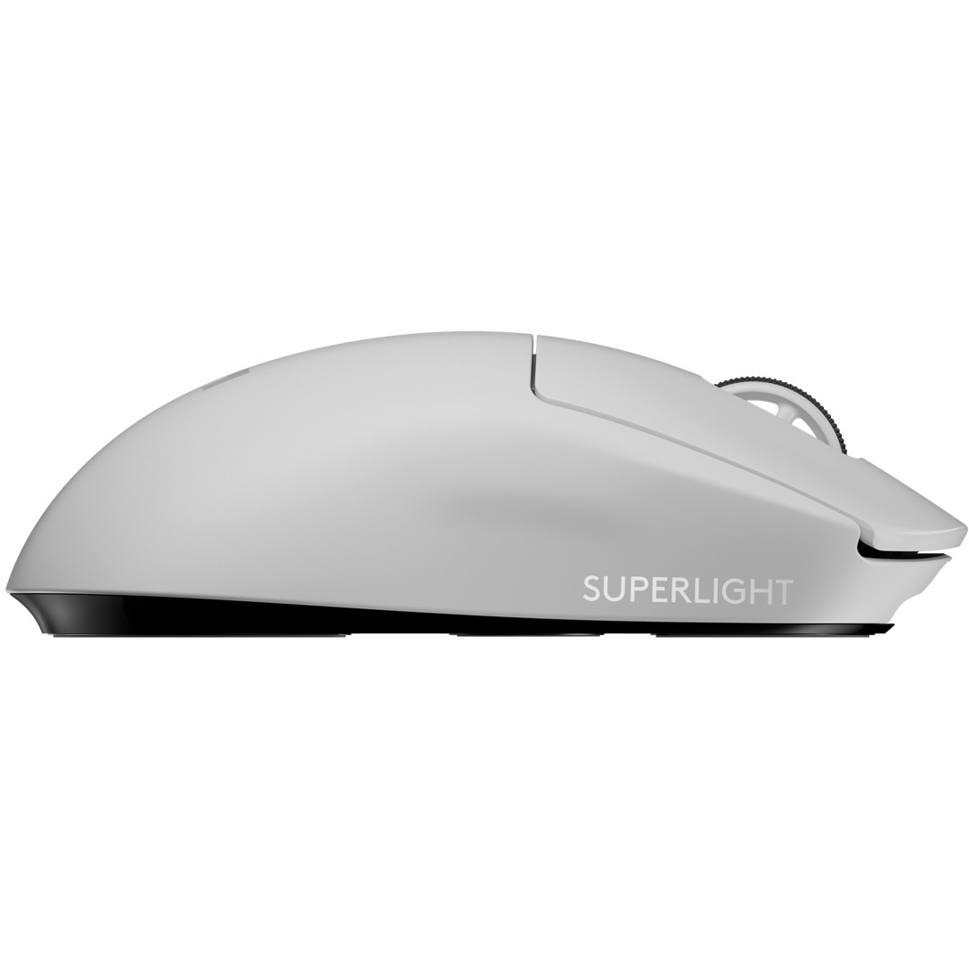 Maus Gaming Logitech Pro X Superlight / Optical 5 Buttons / Wireless - Bardhë - Figura 4