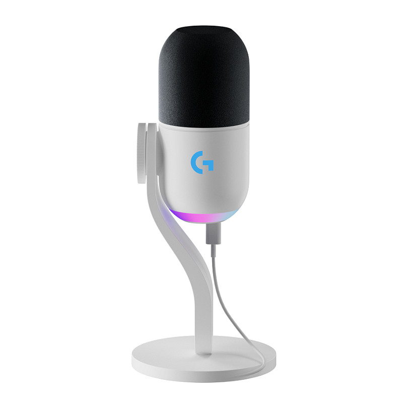 Mikrofon Logitech Yeti GX Dynamic RGB Gaming Mic / LIGHTSYNC / EMEA28-935 - Bardhë - Figura 4
