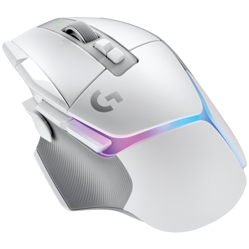 Maus Gaming Logitech G502 X Plus Wireless – Bardhë