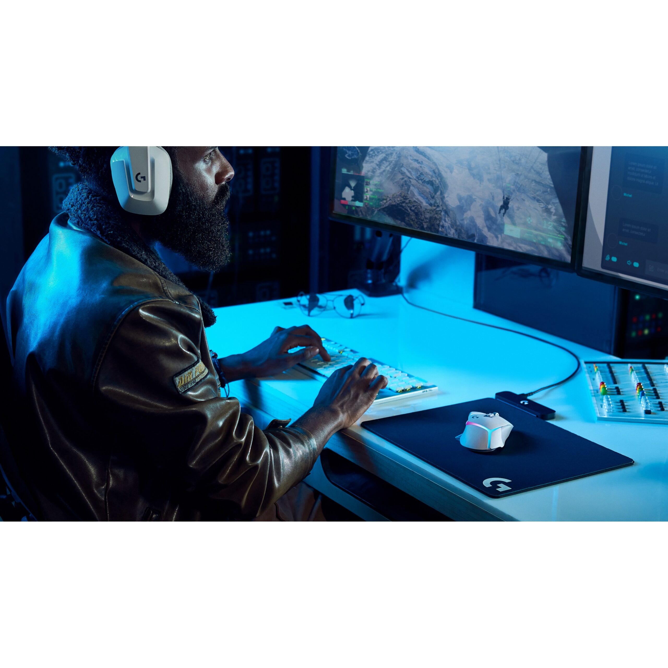 Maus Gaming Logitech G502 X Plus Wireless – Bardhë - Figura 5