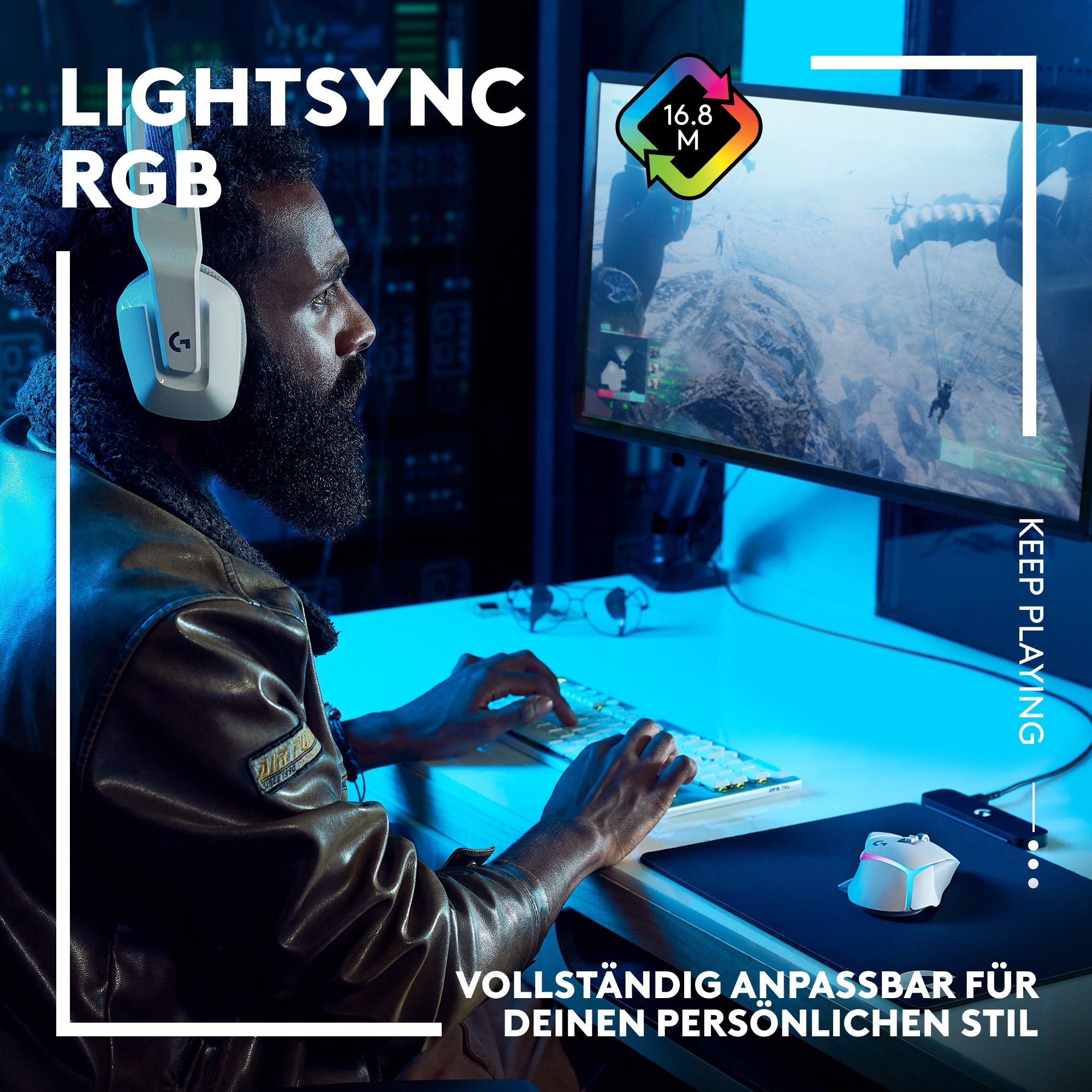 Maus Gaming Logitech G502 X PLUS - Bardhë - Figura 5