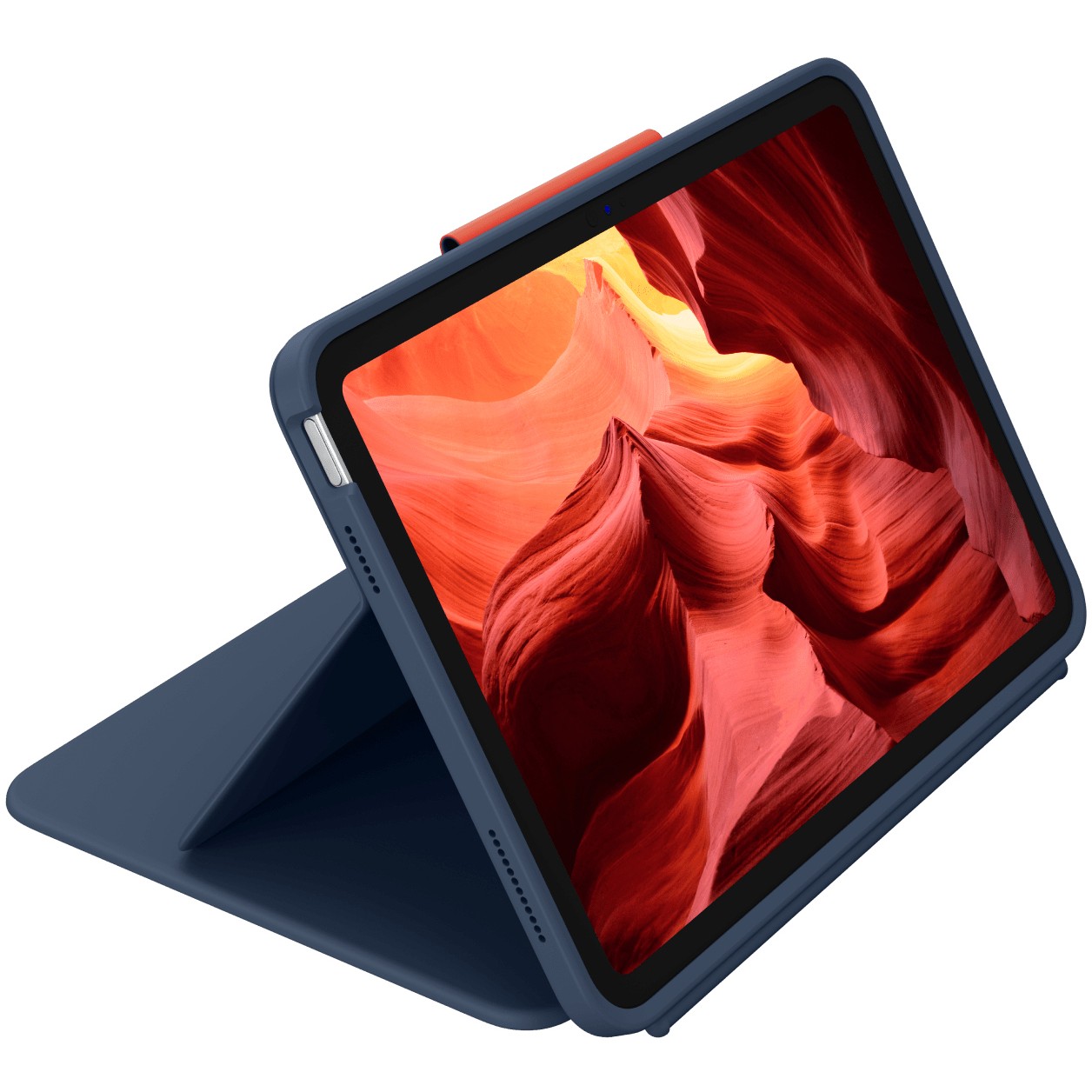 Aksesorë për tablet Logitech Rugged Combo 4 Touch Keyboard Case for Apple iPad 10th Gen / QWERTZ – Blu - Figura 2