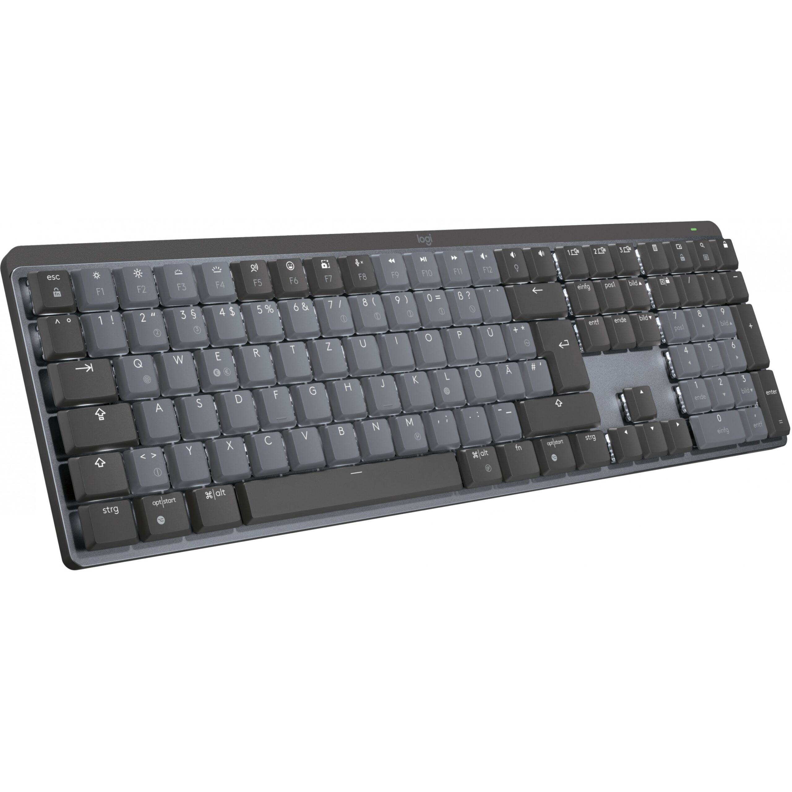Tastierë Pa kabllo Logitech MX Mechanical Performance / QWERTZ – Grafit - Figura 2