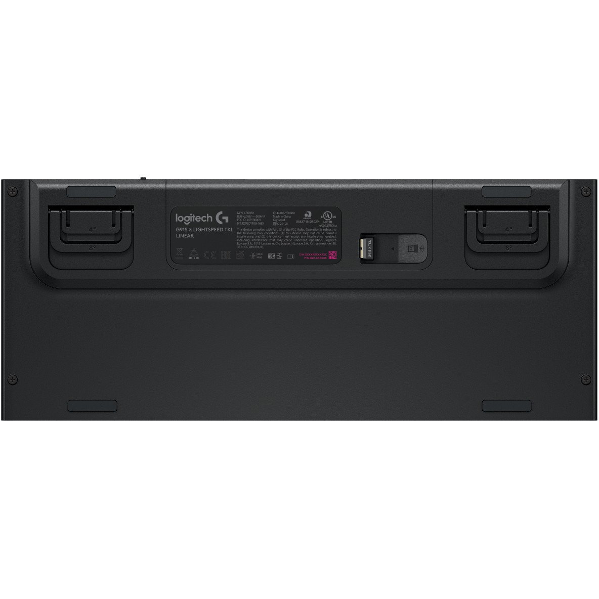 Tastierë Gaming Logitech G915 X LIGHTSPEED TKL Wireless / German Layout - Zezë - Figura 5