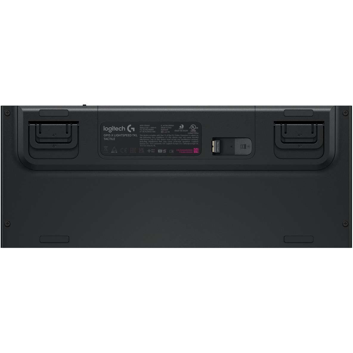 Tastierë Gaming Logitech G915 X LIGHTSPEED TKL / AZERTY – Zezë - Figura 5