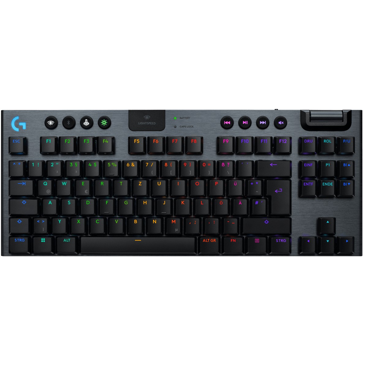 Tastierë Gaming Logitech G915 TKL LIGHTSPEED Wireless RGB / US QWERTY - Zezë