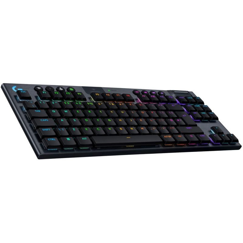 Tastierë Gaming Logitech G915 X LIGHTSPEED TKL / Wired & Wireless / QWERTY / US Language - Zezë - Figura 2