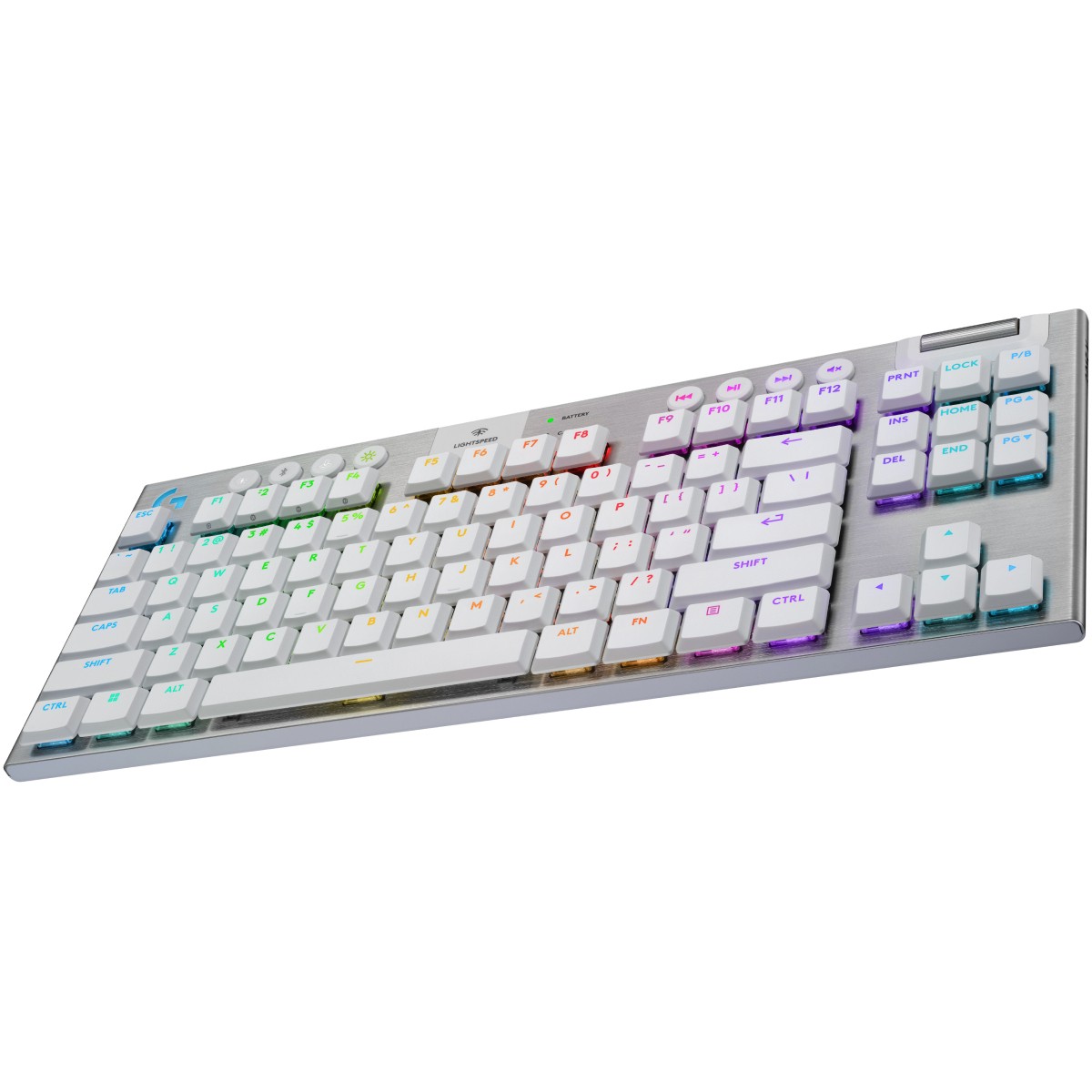 Tastierë Gaming Logitech G915 X LIGHTSPEED TKL / AZERTY – Bardhë - Figura 4