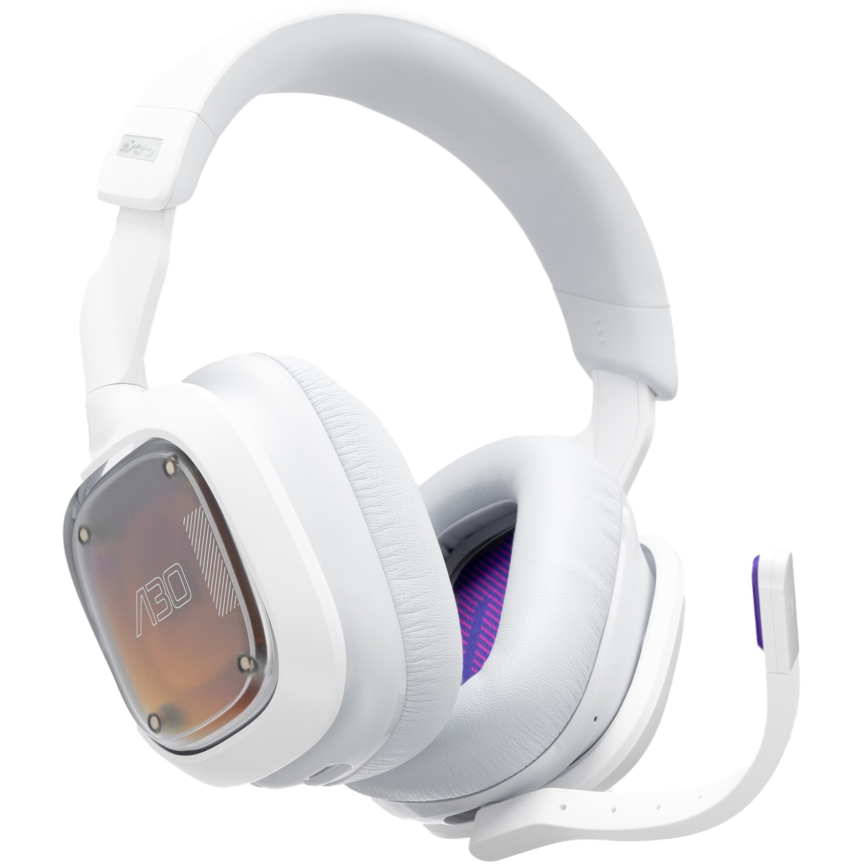 Kufje Gaming Logitech A30 EMEA Wireless – Bardhë