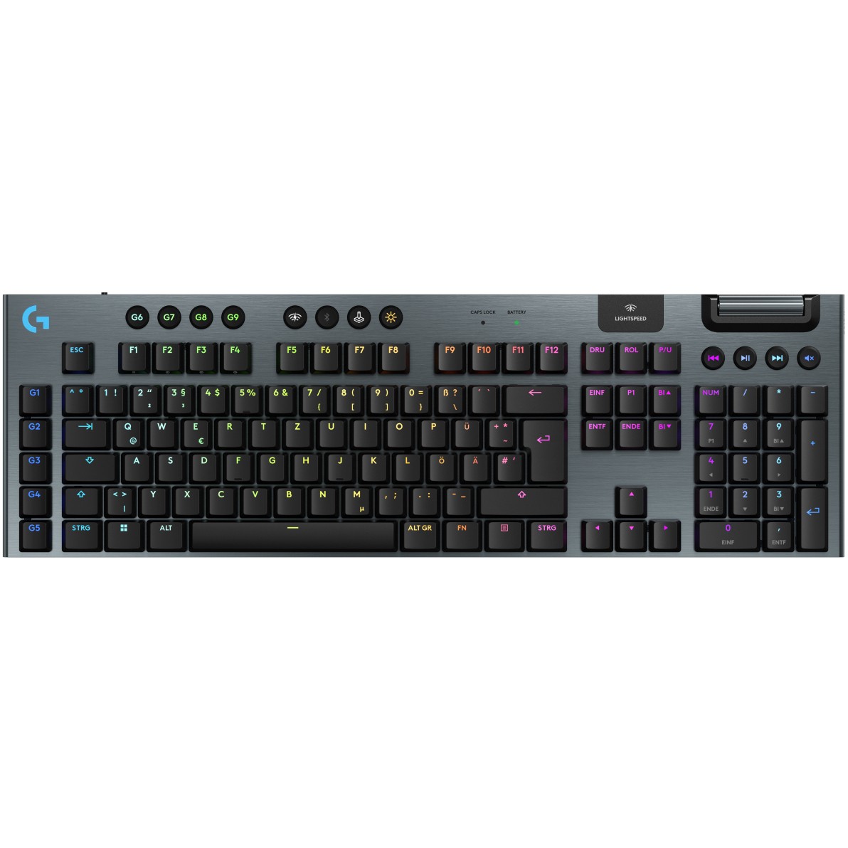 Tastierë Gaming Logitech G915 X LIGHTSPEED / QWERTZ – Zezë