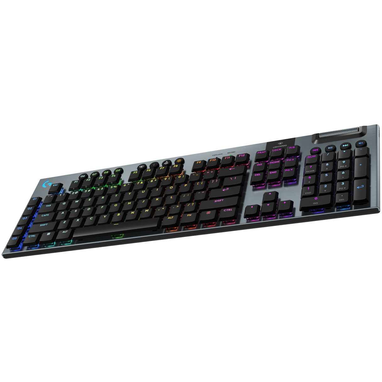 Tastierë Gaming Logitech G915 X LIGHTSPEED / QWERTZ – Zezë - Figura 4