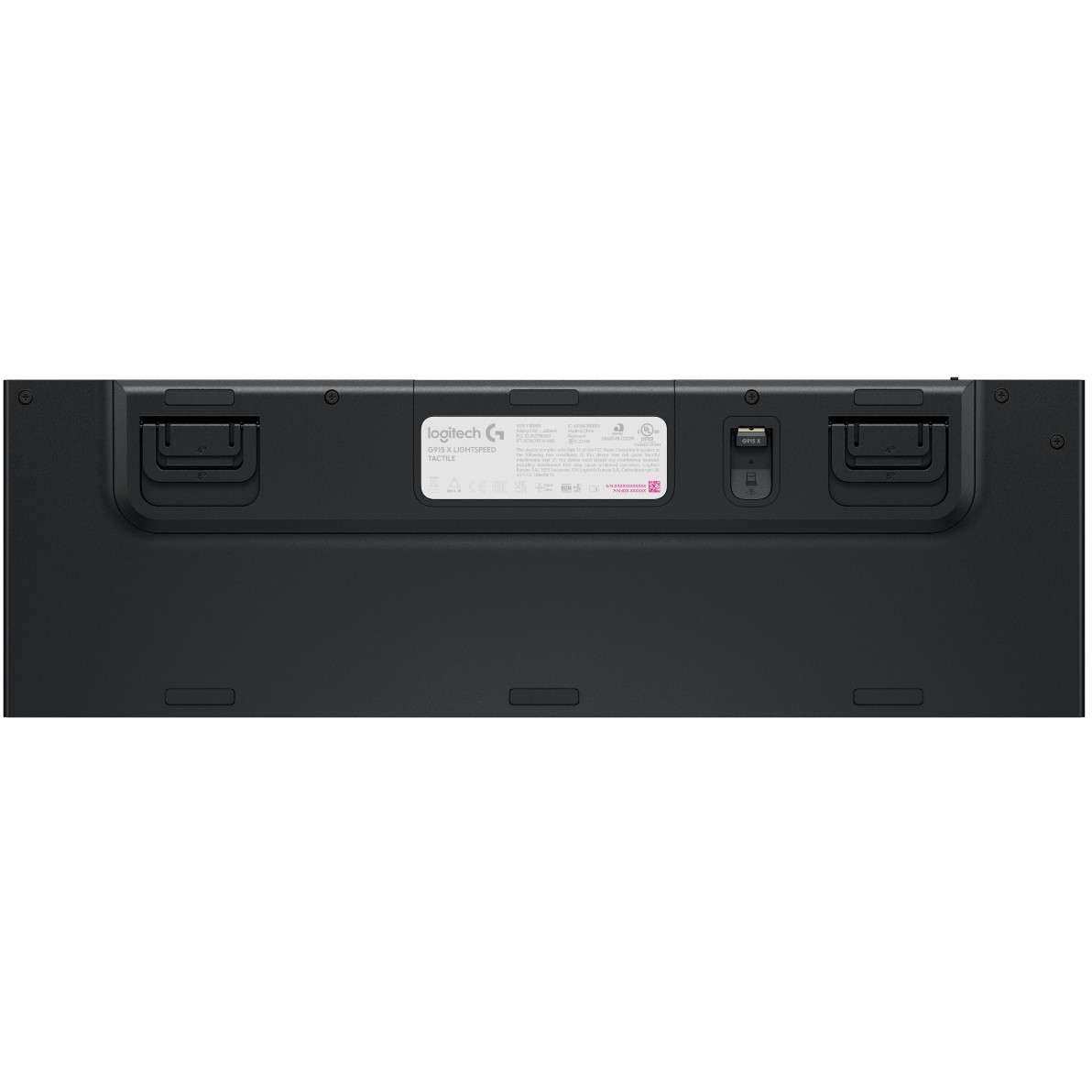 Tastierë Gaming Logitech G915 X LIGHTSPEED / German Layout / QWERTZ – Bardhë - Figura 3