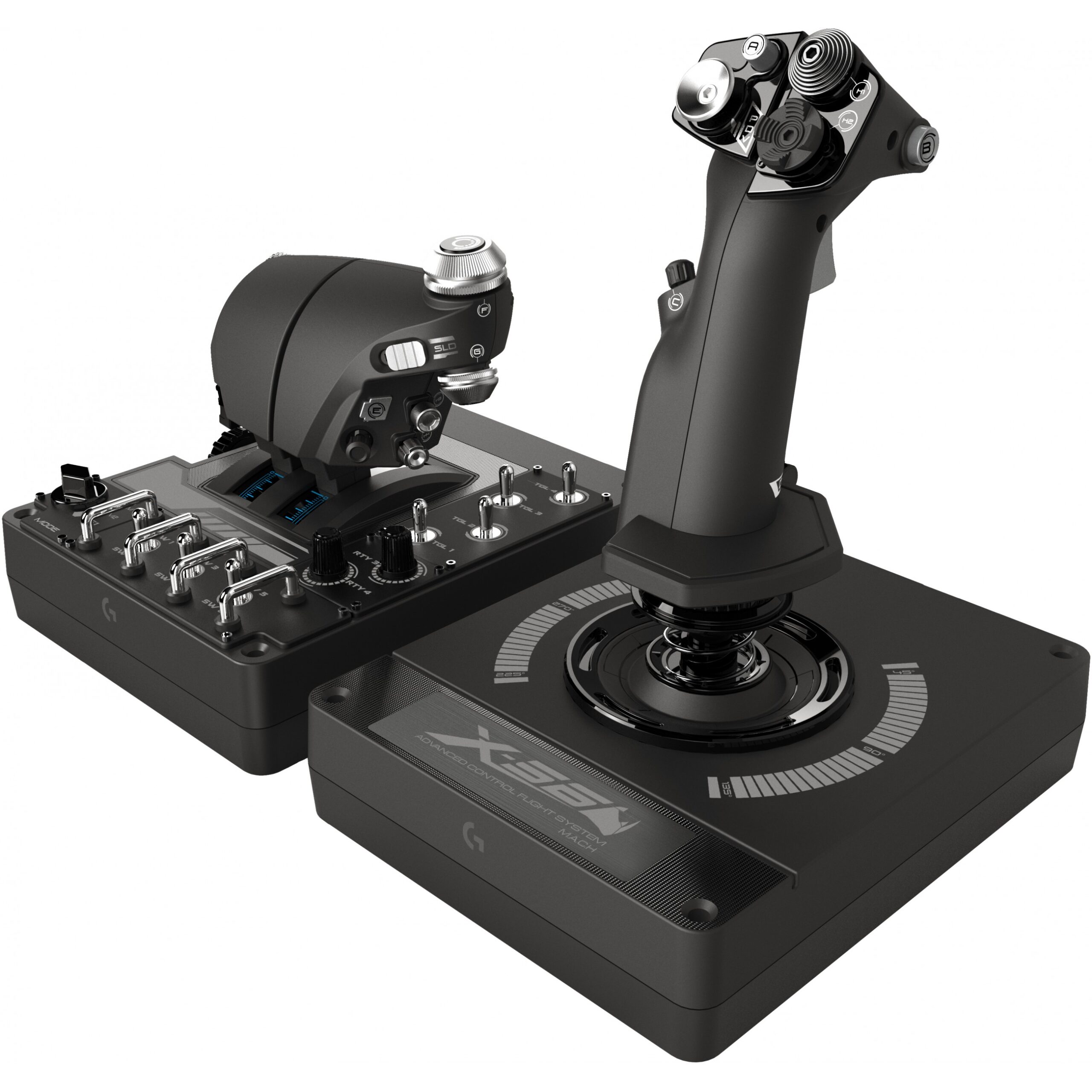 Logitech X56 H.O.T.A.S. Joystick and throttle wired for PC - Figura 4