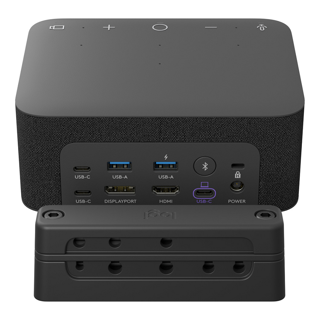 Sisteme për Konferencë Video Conferencing Kit Logitech Dock Focus Room UC / WW-9004 – Zezë