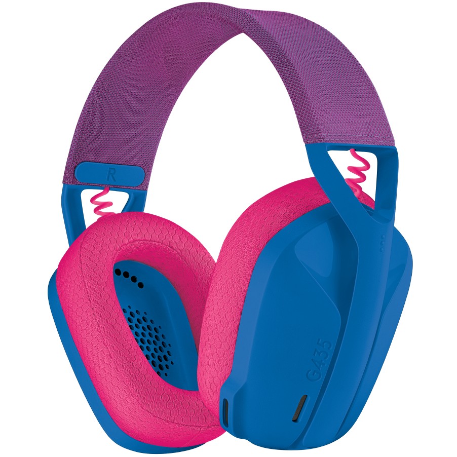 Kufje Gaming LOGITECH Lightspeed G435 / Bluetooth / Discord Certified / Blu - Pink - Figura 2