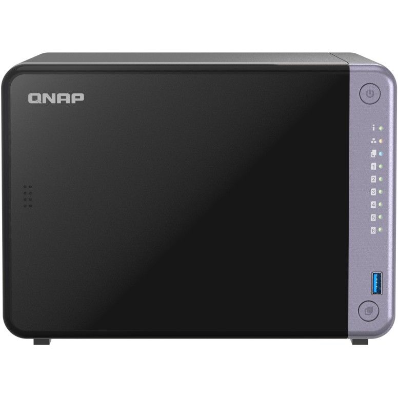 NAS QNAP TS‑632X‑4G / 6‑Bay Desktop / AL524 Quad‑Core 2.0 GHz / 4GB DDR4 (Max. 16GB) / 2×10GbE SFP+ - Figura 2
