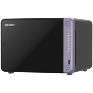 NAS QNAP TS‑632X‑4G / 6‑Bay Desktop / AL524 Quad‑Core 2.0 GHz / 4GB DDR4 (Max. 16GB) / 2×10GbE SFP+