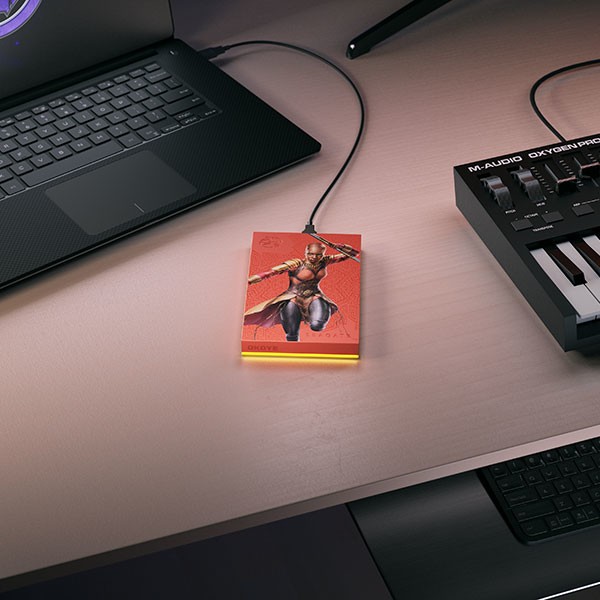 HDD e Jashtme 2.5" SEAGATE FireCuda Gaming Hard Drive 2TB USB 3.0 Okoye Special Edition - Figura 5