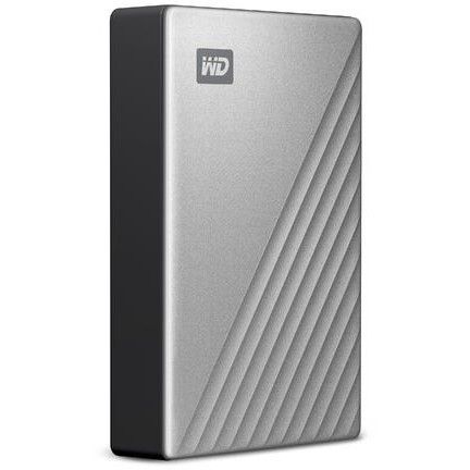HDD të Jashtme 2.5" WD My Passport Ultra Mac 4TB Silver USB-C/USB3.0 HDD 6.4cm 2.5Zoll Metal finish RTL portable extern - Figura 2