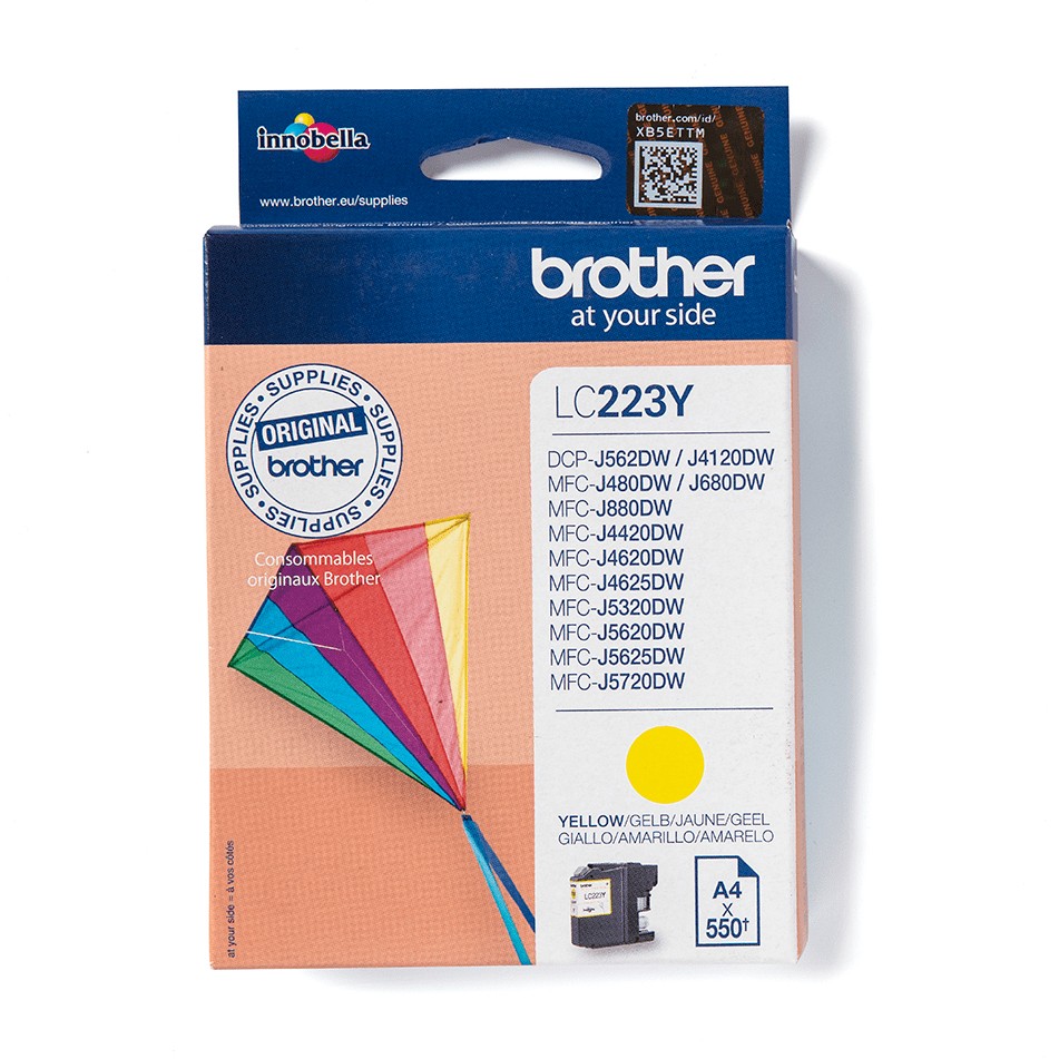 INK Brother LC-223Y – Verdhë